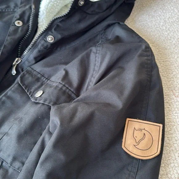 Fjallraven Greenland Winter Parka Women’s Size XXS Black - Picture 3 of 15